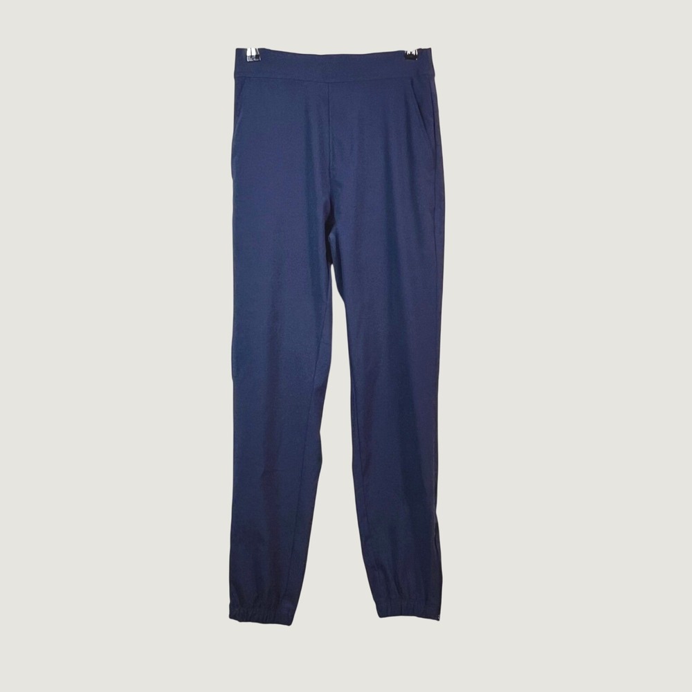 Members Mark Womens Travel Jogger Blue Cove Stretch Pants Small WSCM-294-2024